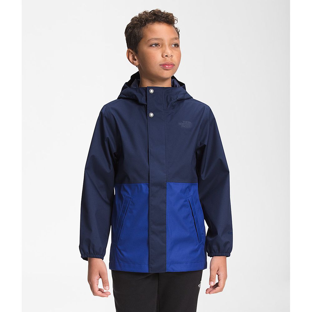 The North Face Parka Boys Australia - The North Face Dryvent™ Mountain Snapper Navy Mountain (TFP-19